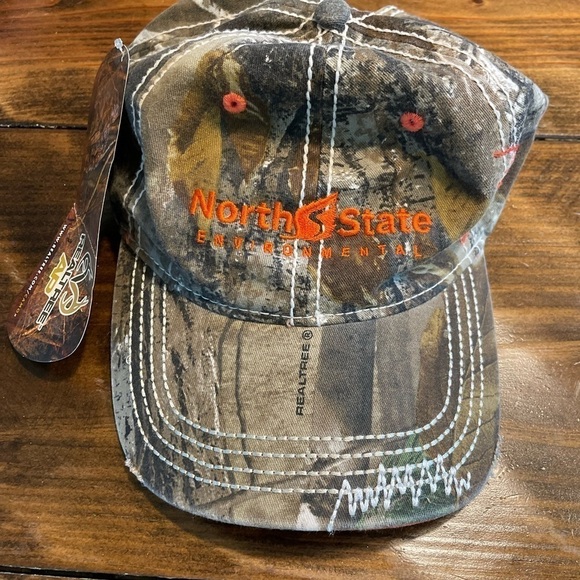 Realtree Camo Baseball Hat Cap America NWT - Picture 1 of 8